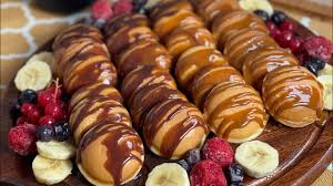 ميني بانكيك - Mini pancake (كوب 8  قطع -)
