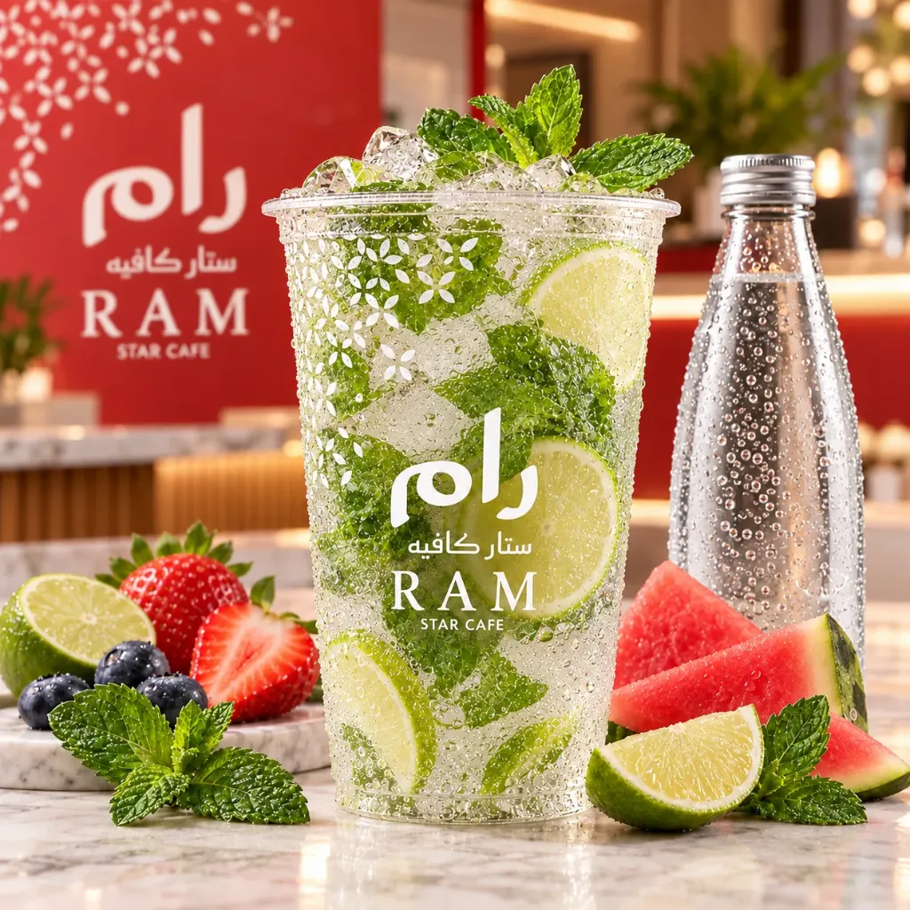 موهيتو مياه غازية - Sparkling Water Mojito